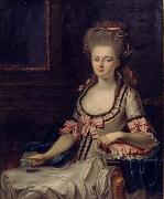 Damenportrat Elisabeth von Freudenreich, unknow artist